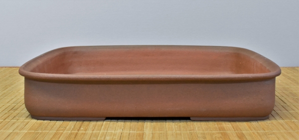 Bonsaischale handgearbeitet rechteckig von Kai Sperling, 45,5x37x8 cm